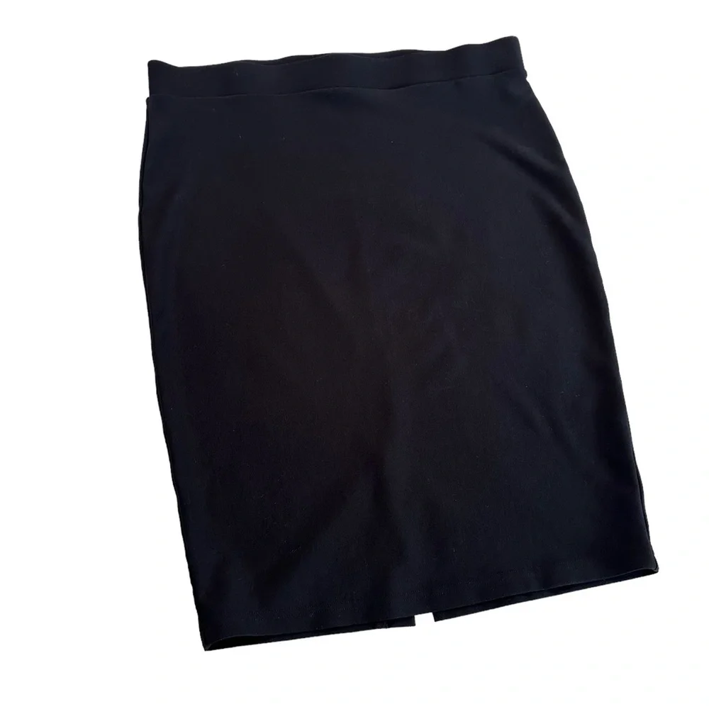 Torrid Black Premium Ponte Pencil Skirt Stretch Wide Waistband Size 2